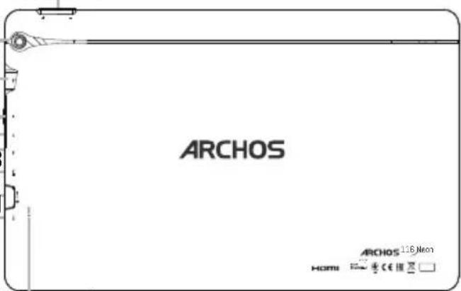 ARCHOS 116 Neon - Descrição do seu dispositivo - 3