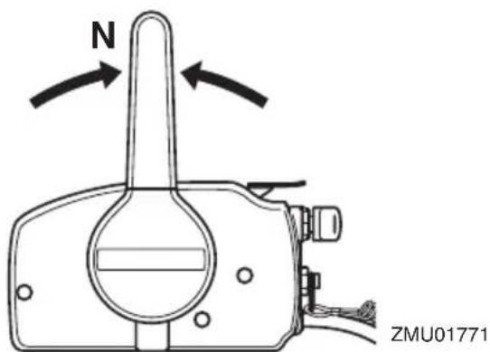 YAMAHA F9.9H (2022) - Démarrage de secours du moteur (modèle à démarreur électrique) - 6