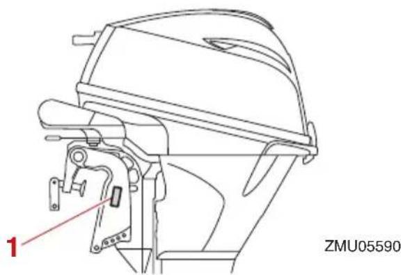 YAMAHA F9.9H (2022) - Numéro de clé - 3