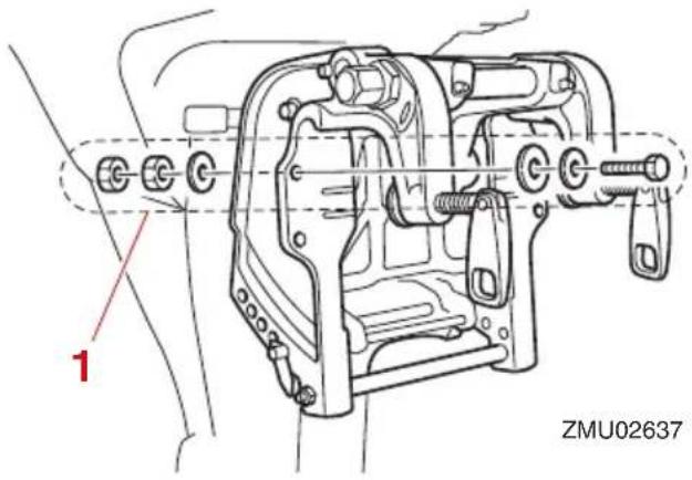 YAMAHA F9.9H (2022) - Fixation du moteur hors-bord - 3
