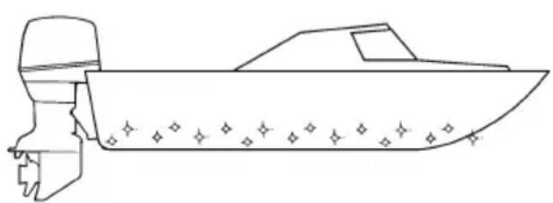YAMAHA F100 (2022) - Peinture antifouling - 1