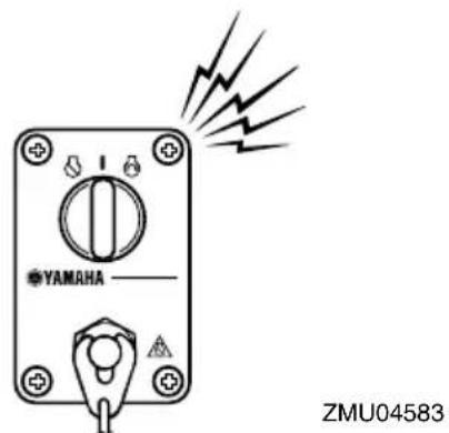 YAMAHA F100 (2022) - Alerte de surchauffe - 3