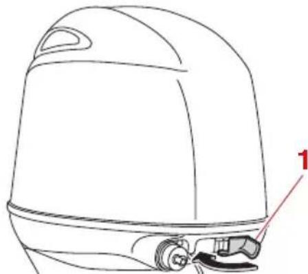 YAMAHA F100 (2022) - Installation du capot - 2