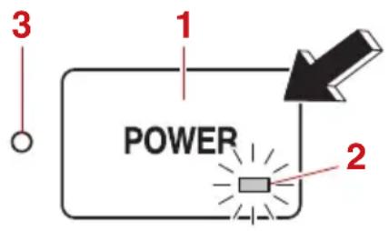 YAMAHA LF225 (2022) - Déverrouillage du moteur hors-bord Comment déverrouiller (schéma 1) - 1