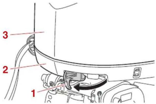 YAMAHA LF225 (2022) - Dépose du capot supérieur - 1