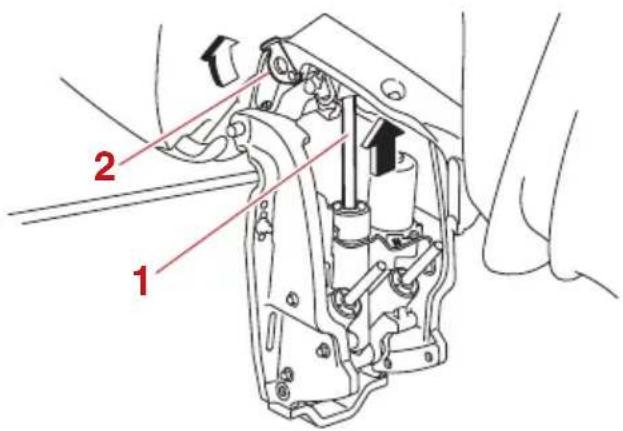 YAMAHA LF225 (2022) - Procédure d'abaissement - 1