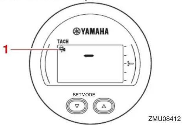 YAMAHA LF225 (2022) - Indicateur Yamaha Security System (en option) - 1