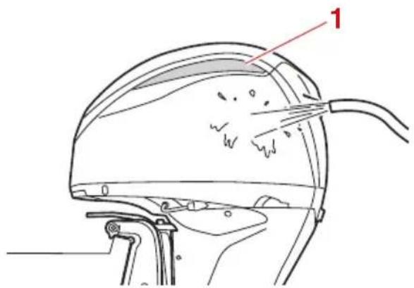 YAMAHA LF225 (2022) - Nettoyage du moteur hors-bord - 1