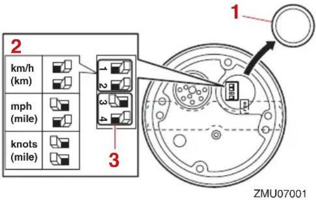 YAMAHA F200C (2022) - Indicateur de vitesse - 1