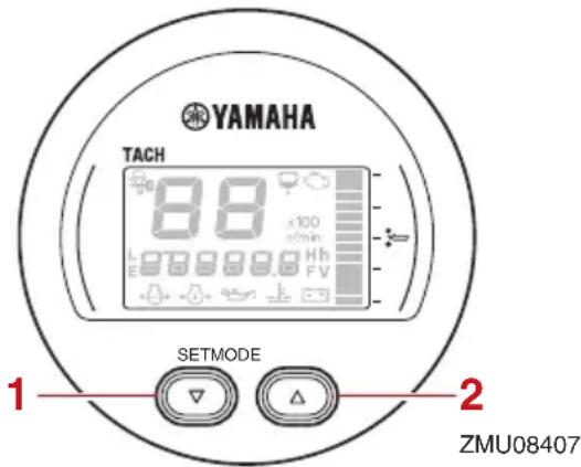 YAMAHA F200C (2022) - Compteurs multifonction 6Y8 - 1