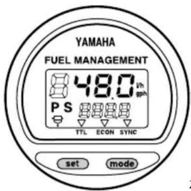 YAMAHA F200C (2022) - Indicateur de débit de carburant - 2