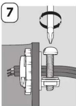 FRIGIDAIRE FF03DISPD1 - Si vous utilisez un cable à gaine non métallique (ROMEX): - 7