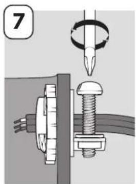 FRIGIDAIRE FF03DISPC1 - Si vous utilisez un cable à gaine non métallique (ROMEX): - 7