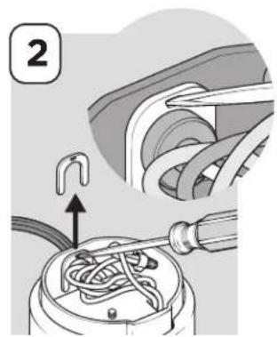 FRIGIDAIRE FF05DISPC1 - Si vous utilisez un cable à gaine non métallique (ROMEX): - 2