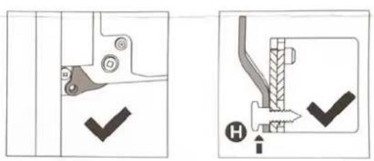 Hestan KDW24OV - Attachez le painneau deporte: - 2
