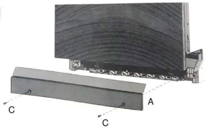 Hestan KDW24OV - PLAQUE de BASE ajustable - 3