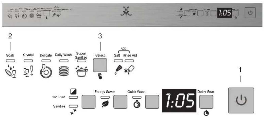 Hestan KDW24OV - TEST de fonctionnement - 1