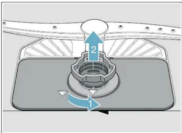 THERMADOR DWHD760CFP - Pour vérifier ou nettoyer le système de filtration : - 1