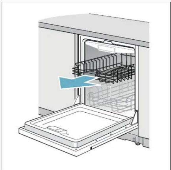 THERMADOR DWHD760CFP - Removing/Installing upper rack with Rackmatic® - 1