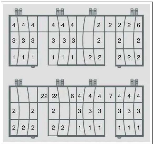 THERMADOR DWHD760CFP - Additional loading pattern - 12 place setting - 1