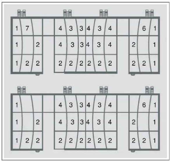 THERMADOR DWHD760CFP - Additional loading pattern - 12 place setting - 1