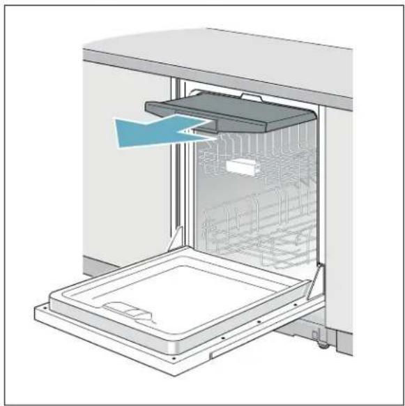 THERMADOR DWHD760CFP - Removing/Installing third rack - 1