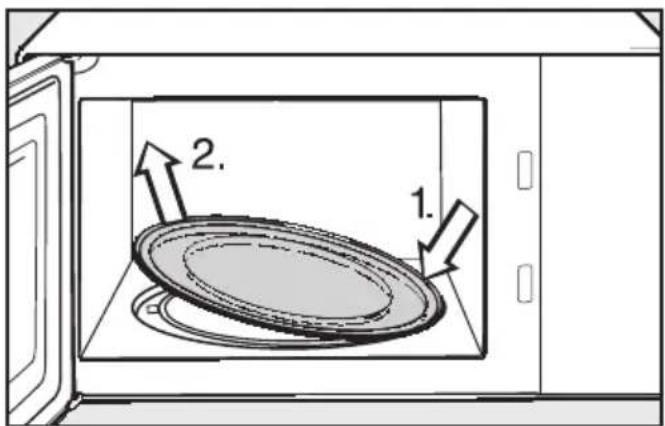 MIELE M 2241 SC - Nettoyer la cavite du four - 2