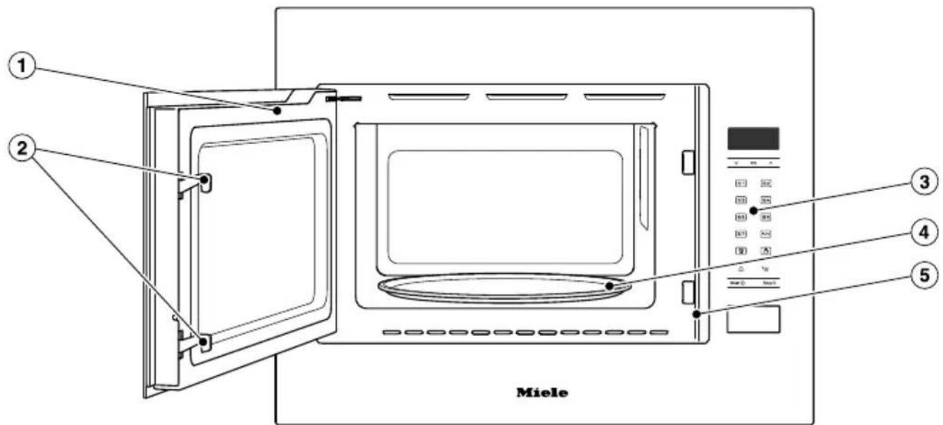 MIELE M 2241 SC - Four à micro-ondes - 1