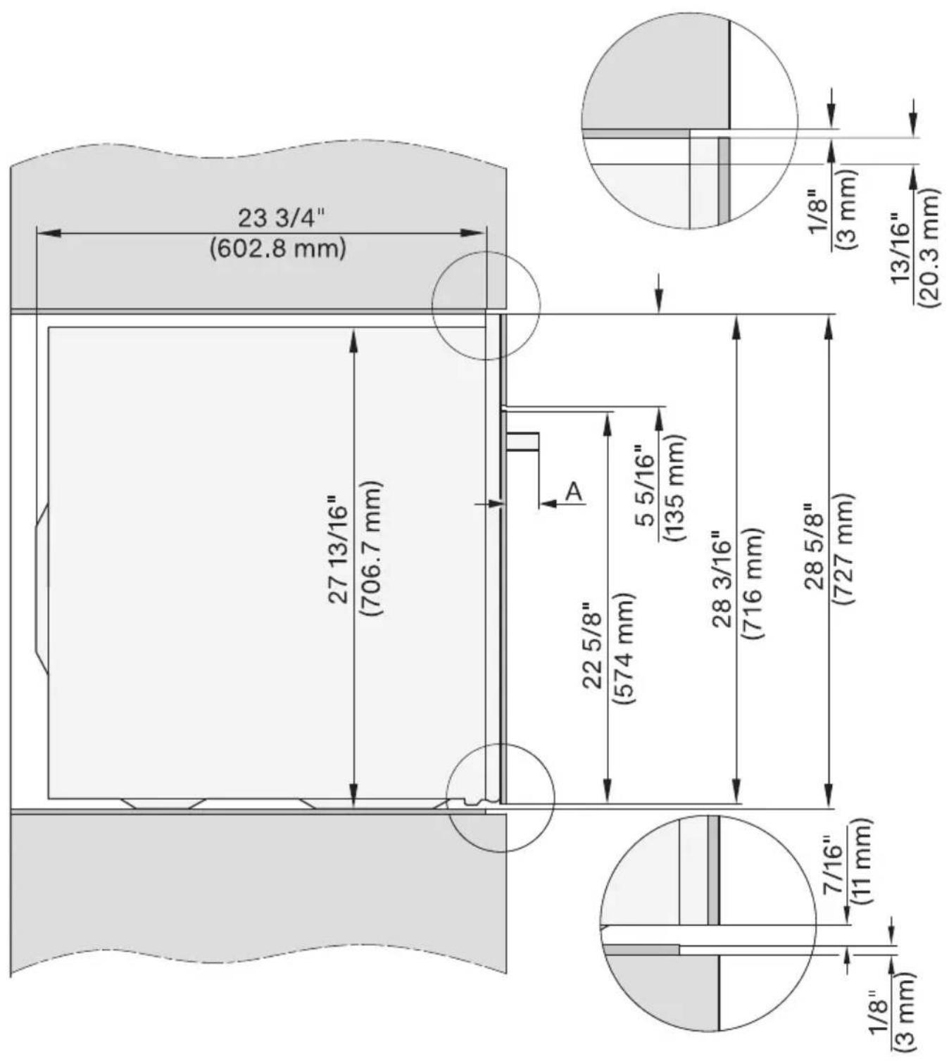 MIELE H 7580 BP - Installation dans une armoire haute ou de base - 2