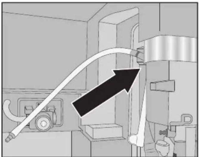 MIELE CVA 7775 - Insertion de la vanne de lait - 2