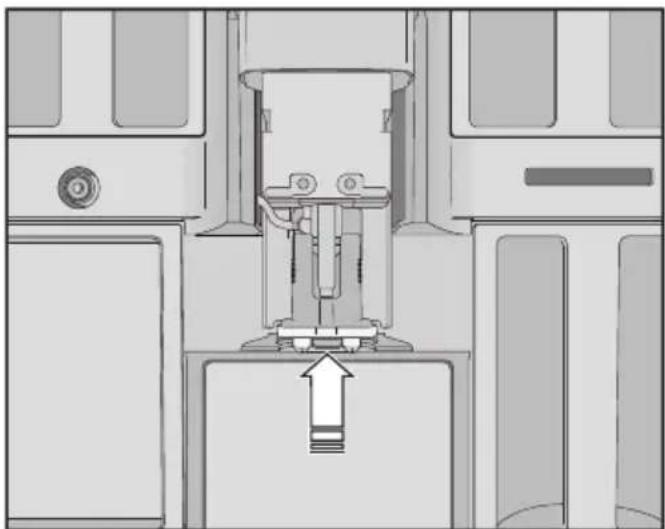 MIELE CVA 7775 - Insertion de la distribution centrale - 1