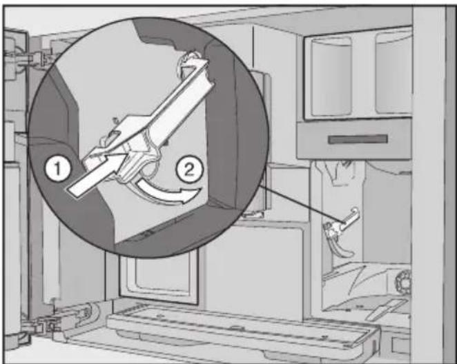 MIELE CVA 7775 - Insertion de l'unité de percolation - 1