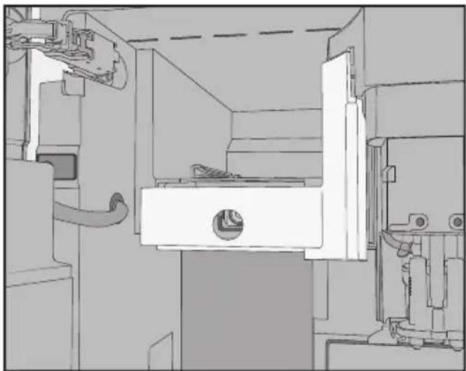 MIELE CVA 7775 - Démontage de la vanne de lait - 2