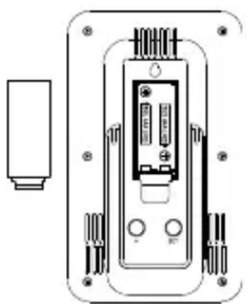 TFA 35.1109 - INSTALLAZIONE E SOSTITUZIONE DELLE BATTERIE NELLA STAZIONE METEORLOGICA - 1