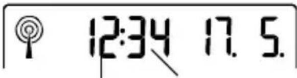 TFA 35.1109 - MANUAL TIME SETTING: - 1