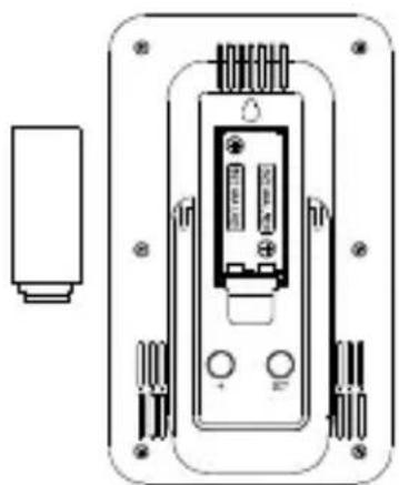 TFA 35.1109 - TO INSTALL AND REPLACE BATTERIES IN THE WEATHER STATION - 1