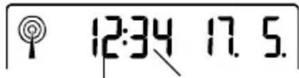 TFA 35.1109 - AJUSTE MANUAL DE LA HORA: - 1