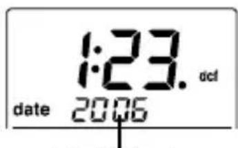 TFA 30.3013 - DATUMS-EINSTELLUNG: - 1