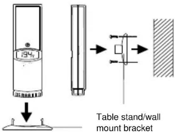 TFA 30.3013 - POSITIONING THE THERMO-HYGRO TRANSMITTER - 1