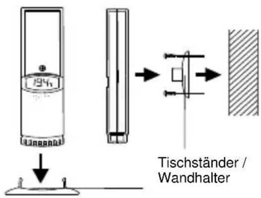 TFA 30.3013 - PLATZIERUNG DES THERMO-HYGRO-AUSSENSENDERS: - 1
