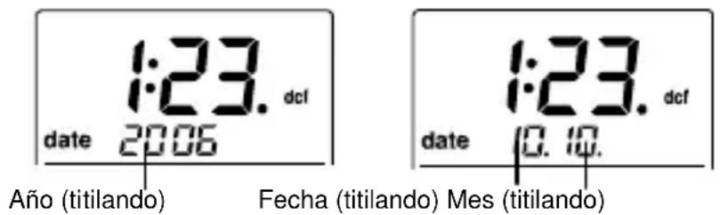TFA 30.3013 - AJUSTE DEL CALENDARIO: - 1