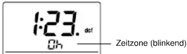 TFA 30.3013 - ZEITZONENEINSTELLUNG: - 1