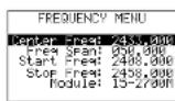 Monacor RFEXPLORER3 - Menus - 4