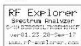 Monacor RFEXPLORER3 - Spektrum-Analyser-Modus Akku auflagen - 1
