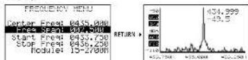 Monacor RFEXPLORER3 - Menus - 11