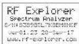 Monacor RFEXPLORER3 - Spectrum Analyser Mode Recharging the battery - 1