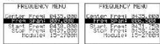 Monacor RFEXPLORER3 - Menus - 9