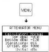 Monacor RFEXPLORER3 - Menus - 3