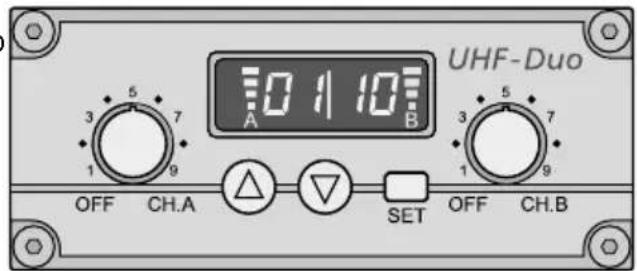 Monacor PAS254D - Operazioni con radiomicrofoni - 1