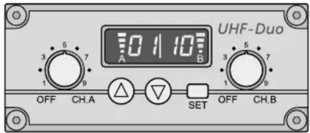 Monacor PAS254D - Mikrofony bezprzewodowe - 1
